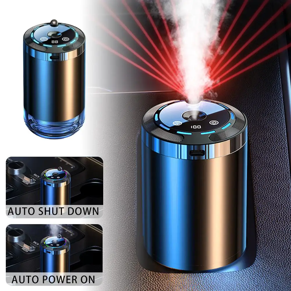 Smart Car Aroma Diffuser Humidifier Aromatherapy Diffusers for Car Home Bedroom Perfume Ornament