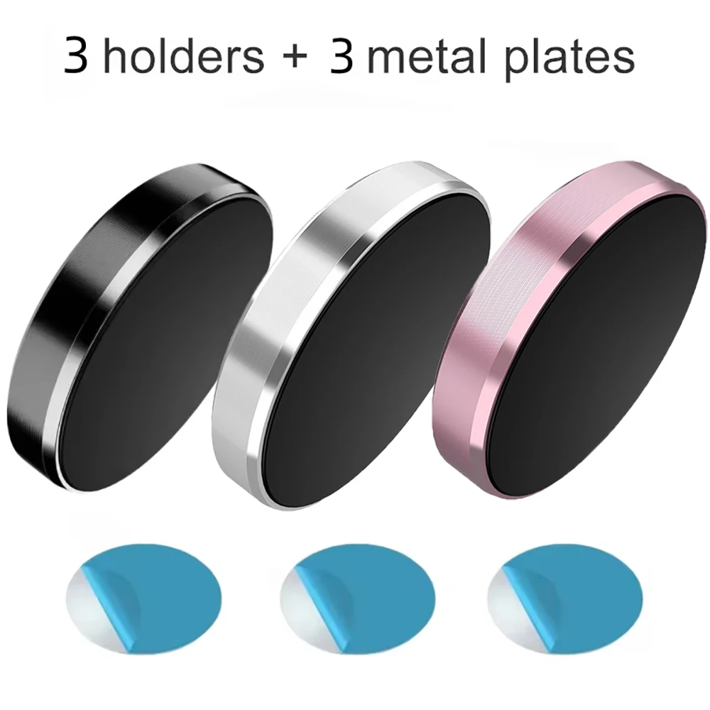 Magnetic Car Phone Holder Universal Car Phone Stand for iPhone Xiaomi Huawei Samsung Dashboard Wall Mounted Car Magnet Sticker