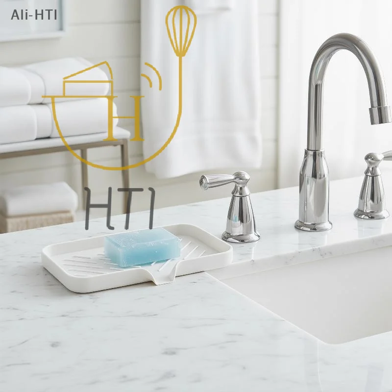 Non-slip Silicone Organizer Tray For Kitchen And Bathroom Anti-drop Storage Solution