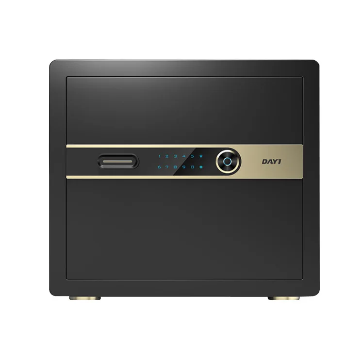 Safe Home Small Fingerprint Safe Office Smart Mini Hidden File Safe Deposit Box Password - الصورة 5