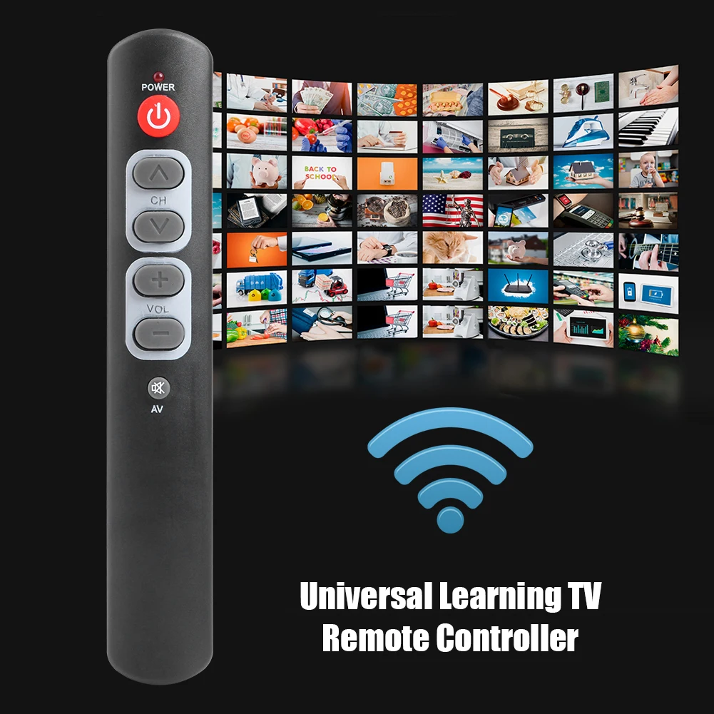 Universal 6 Buttons Learning Remote Copy from IR Remote for TV STB DVD DVB VCR Electronic Smart Home Accessories - الصورة 3