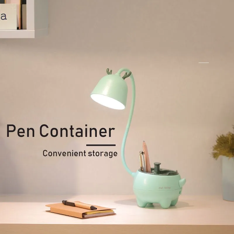 New Smart Touch USB Charging Pet LED Table Lamp 3 Modes Lighting Adjustable Brightness Dimmable Desk Lamp for Children's Gift - الصورة 4
