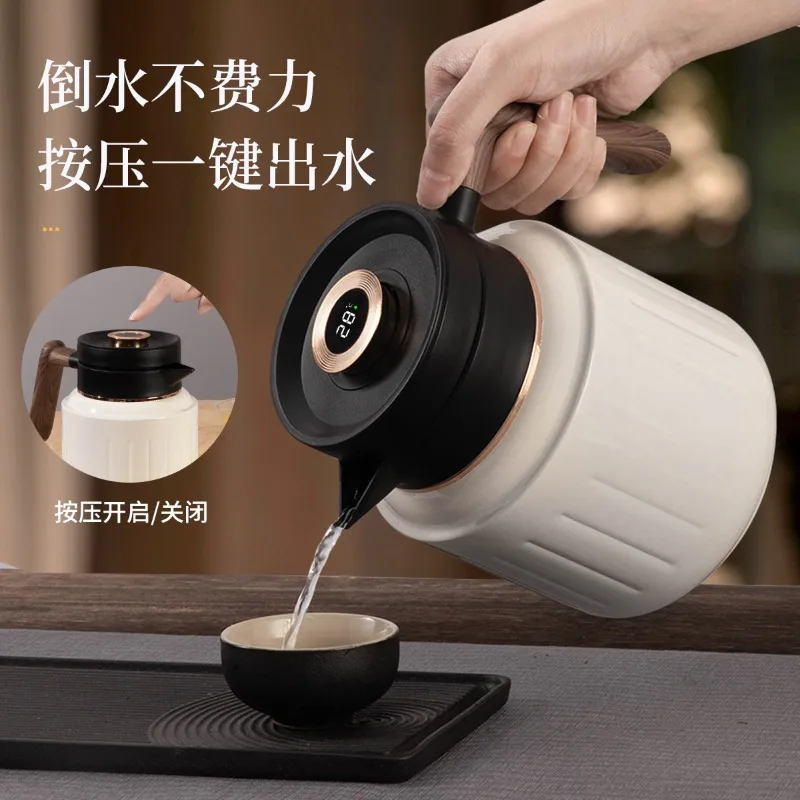 1000ML High-End Smart Coffee Pot for Home Use Large Capacity with Filter Steeping Tea Pot 316 Stainless Steel Insulated Kettle - Image 3