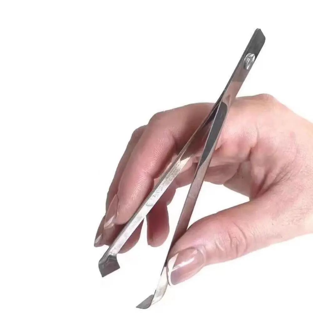 Kitchen Gadgets Stainless Steel Garlic Peeler Versatile Multifunctional Hair Plucking Clip Durable Manual Tweezers Home - Image 5