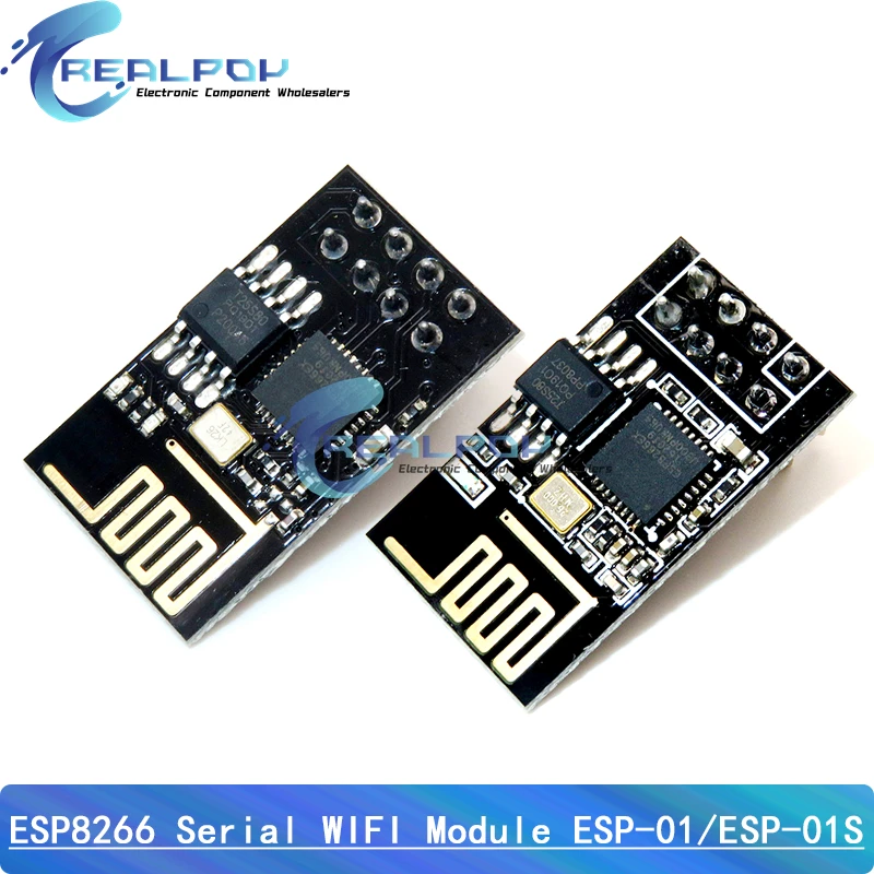 ESP8266 ESP-01 ESP-01S DS18B20 Temperature Humidity Sensor Module esp8266 Wifi NodeMCU Smart Home DIY Kit (With ESP01S) - الصورة 5