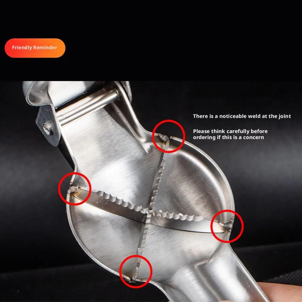 2-in-1 Chestnut Opener Cutter Nut Cracker Sheller Walnut Pliers Metal Nut Opener Kitchen Gadgets Peeler Tools Accessories - الصورة 5