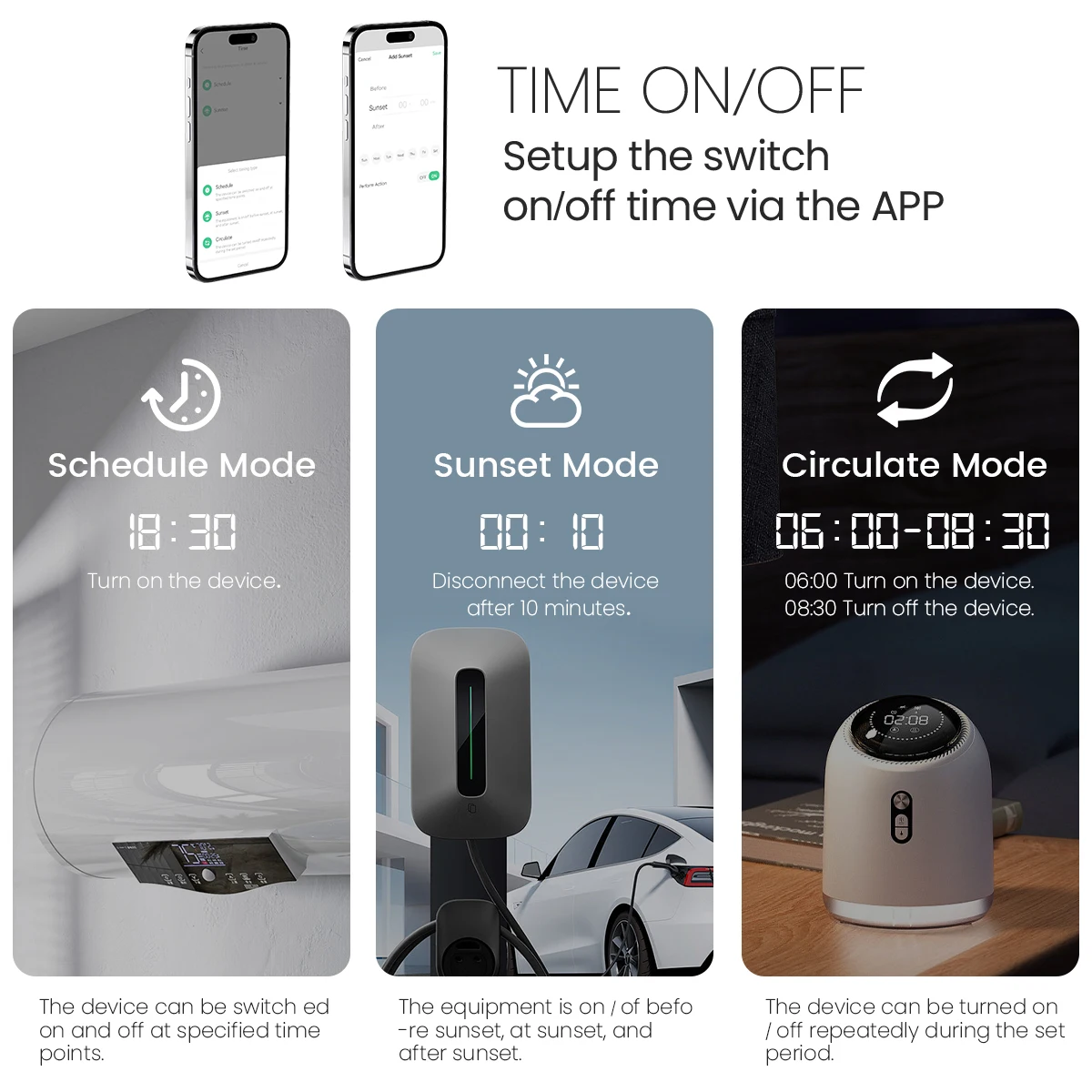Tuya WiFi Circuit Breaker Smart 1P+N 63A MCB Timer Power Energy kWh Voltage Current Meter Protector Voice Remote Control Switch - الصورة 4
