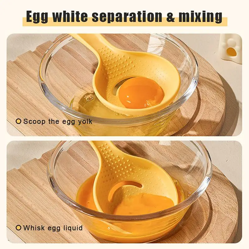 1 PCS ABS Plastic Egg White Separator Egg Yolk Separator Egg Filter Kitchen Baked Egg Yolk Egg White Filter Kitchen Gadgets - Image 4