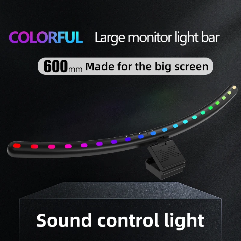 RGB Light Bar Monitor Led Lights Smart Wifi Dimmable Setup Gamer Room Decor Lightbar Screen Hanging Desk Lamp Remote Control - الصورة 2
