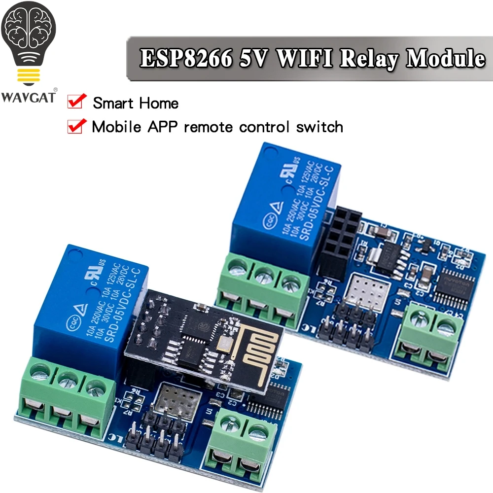 ESP8266 5V WiFi relay module Things smart home remote control switch phone APP