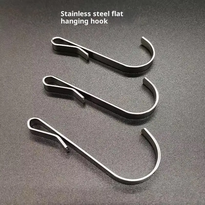 10pcs - Snap-on Clip Hooks For Wire Shelving, Shelves, And Sink Grates - Versatile J-Hook Hangers For Kitchen, And Office Use - الصورة 4
