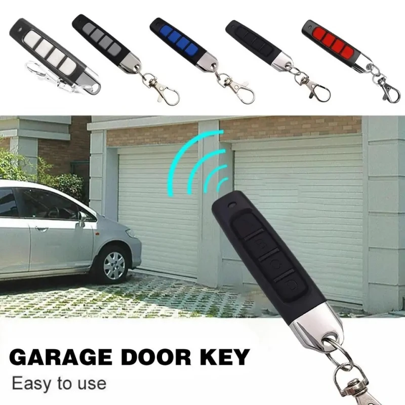 433MHz Learning Remote Control RF Remote Contro Learning Code EV1527 Smart Home Transmitter For Car Gate Garage Door Alarm Key