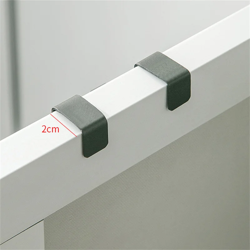 S-Shaped Metal Hook Cabinet Door Hanging Rack Gadgets Holders Desk Shelves Kitchen Utensils Storage Organizer Bathroom Accessori - الصورة 5