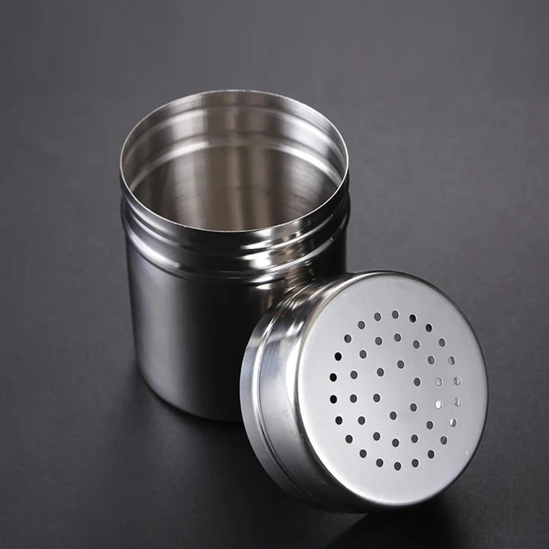 Multipurpose Stainless Steel Seasoning Jar Salt Sugar Bottle Kitchen Gadgets Spice Pepper Shaker Spice Jar Toothpick Holder - الصورة 3
