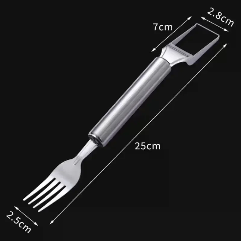 Stainless Steel Windmill Watermelon Cutter Artifact Salad Fruit Slicer Cutter Tool Watermelon Digger Kitchen Accessories Gadgets - الصورة 5
