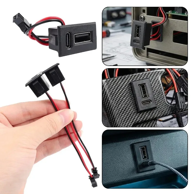 Universal Power & Data Transfer Cable 20V 3A PVC Copper Charging Connector for Auto Smart Home Appliance Medical Devices - الصورة 2