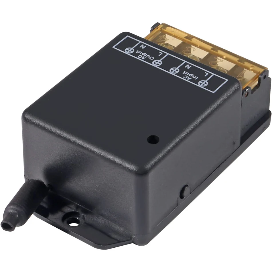 AC 110V/120V/240V/ Relay RF Remote Control Light Switches for Pump Security Systems etc with 328ft Long Range for Smart home - الصورة 5