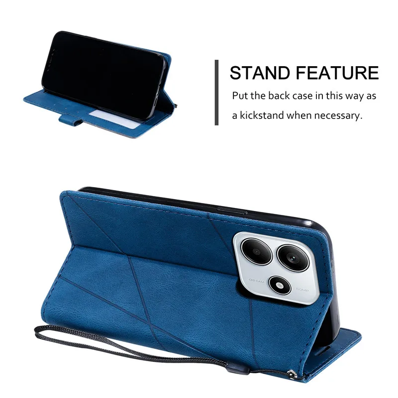 Flip Magnetic Leather Cover For Xiaomi Redmi Note14 4G A4 14R 14C Note 14 Pro+ Plus 5G Coque Wallet Stand Phone Cases Funda 2025