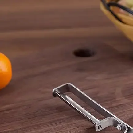 Stainless Steel Vegetable Fruit Peeler Multi-function Potato Carrot Peeling Knife Kitchen Gadgets Thickened Handle Easy To Clean - الصورة 5