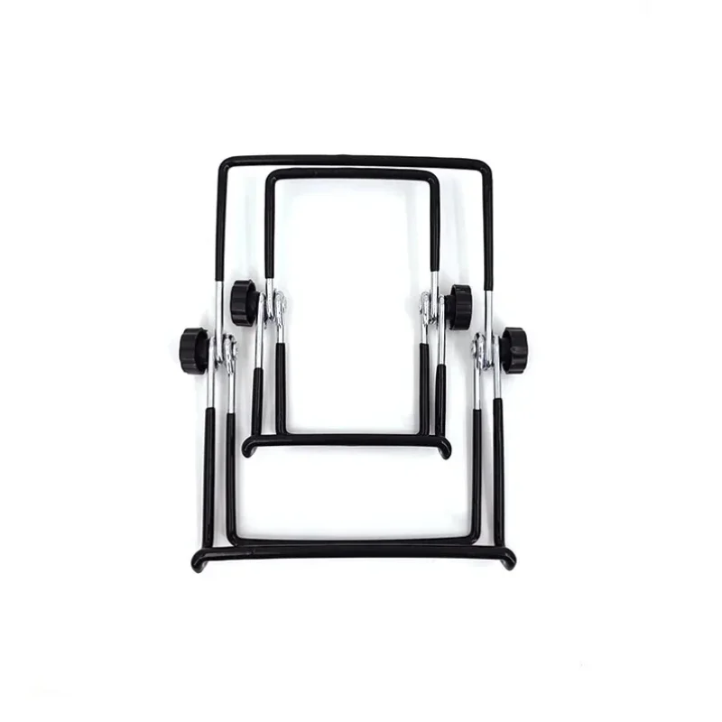 Portable Metal Tablet Holders Mount Adjustable Foldable Desktop Flexible Phone Stands Universal Work Home Travel for IPad IPhone - الصورة 6