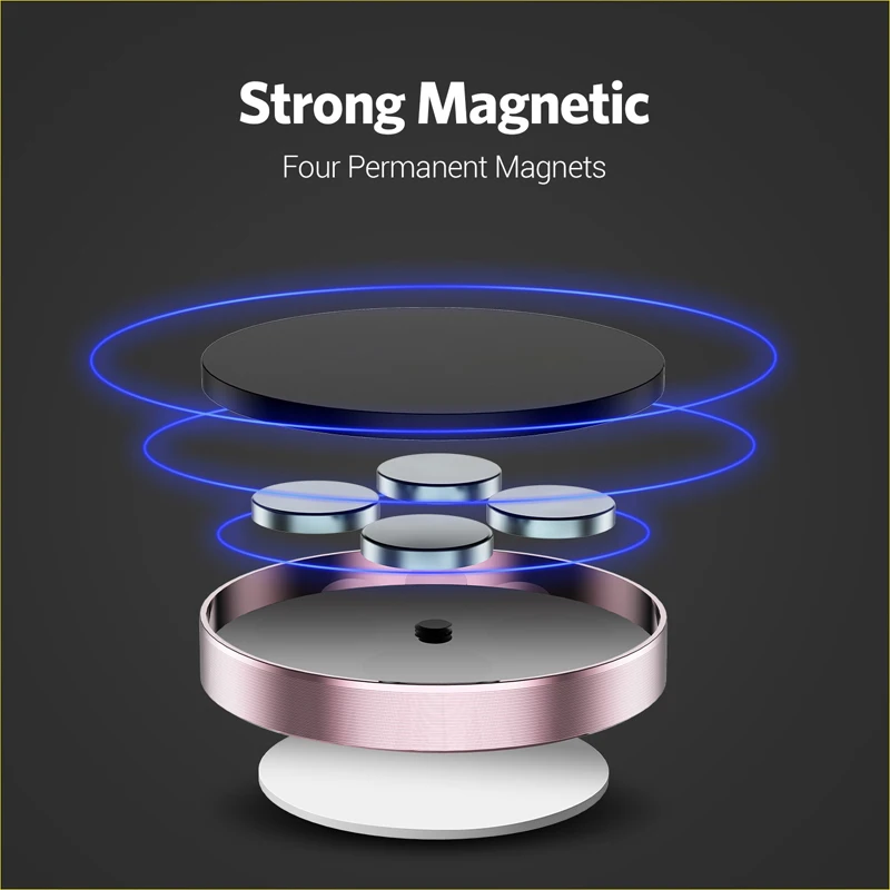 Magnetic Car Phone Holder Universal Car Phone Stand for iPhone Samsung Xiaomi Huawei Dashboard Wall Mounted Car Magnet Sticker - Image 2