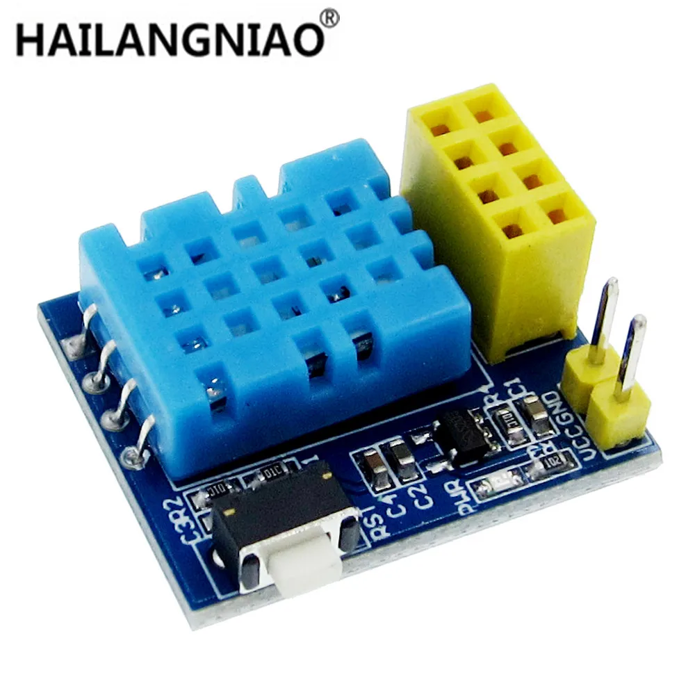 ESP8266 ESP-01 ESP-01S DHT11 Temperature Humidity Sensor Module esp8266 Wifi NodeMCU Smart Home IOT DIY Kit - الصورة 4