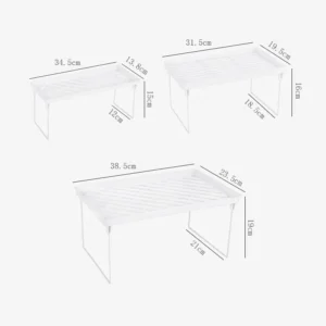 Multifunctional Fold Shelf Storage Rack Kitchen Bathroom Folding Cabinet Storage Rack Kitchen Novelty Accessories Item Organizer