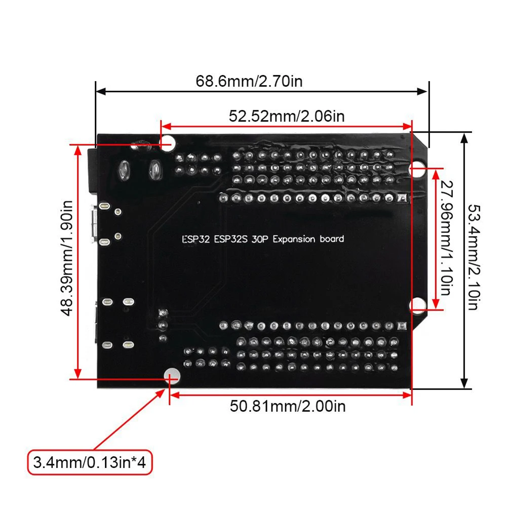 ESP32 Development Board TYPE-C CH340C WiFi+Bluetooth Ultra-Low Power Dual Core ESP32-DevKitC-32 ESP32 for Smart Home - الصورة 5
