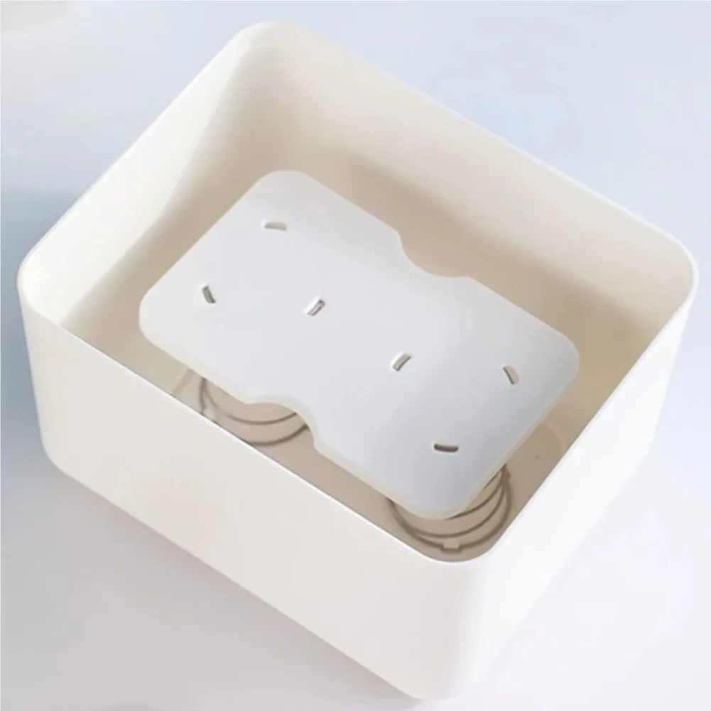 Tissue Box Tissue Dispenser Spring Automatic Lift Spring Loaded Tissue Box Office Home Kitchen Toilet Bracket Kitchen Organizer - الصورة 5