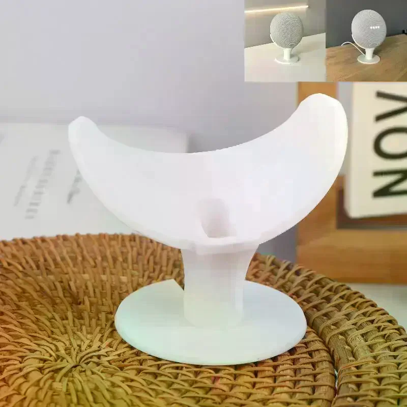 For Google Nest/Home Mini Smart Speaker Stand Mini Voice Assistants Compact Holder Desktop Storage Stand Organizers - الصورة 2