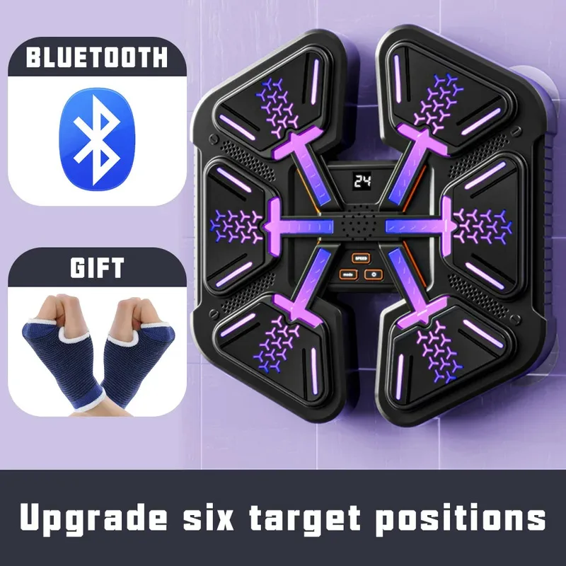 New Smart Music Boxing Machine Adult/Children Sports Fitness Boxing Trainer Home Exercise Response Training Boxing Wall Target - الصورة 6