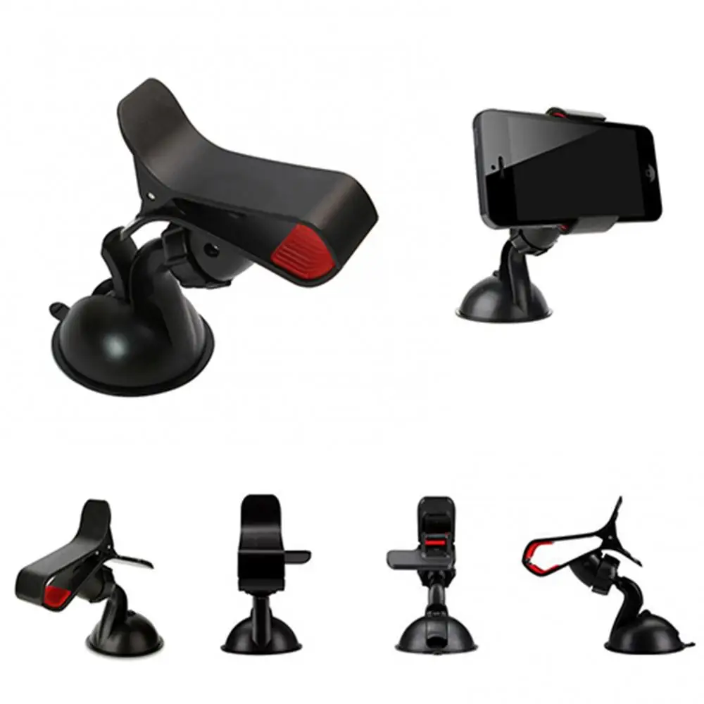 Universal Adjustable Phone Stand Mount Clip Car Stick Windshield Mount Stand Holder For Cellphone Mobile Phone GPS - الصورة 6