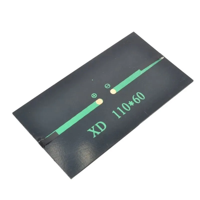 smart electronics Solar Panel 1W 5V electronic DIY Small Solar Panel for Cellular Phone Charger Home Light Toy etc Solar Cell - الصورة 4