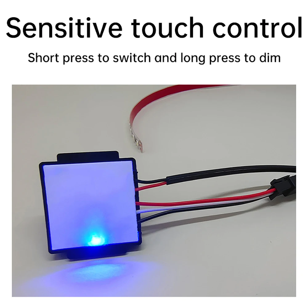 DC5-12V 36W 3A Switch Bathroom Mirror Switch Touch Sensor For Led Light Mirror Headlight For Smart Home Bathroom Light Switch - الصورة 3
