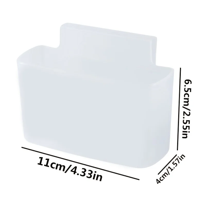 1 household kitchen refrigerator side door storage box hanging seasoning package sauce package storage box shelf - الصورة 3