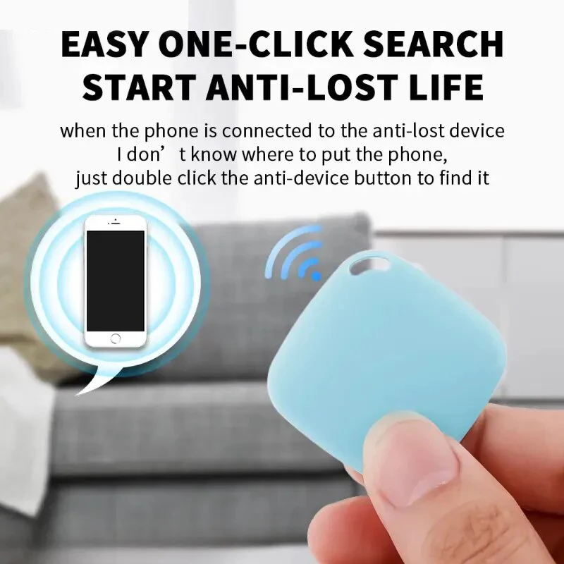 Mini GPS Tracking Device Tag Key Child Finder Car Pets Tracker Location Bluetooth Tracker Smart Tracker Vehicle Anti-lost Device - الصورة 2