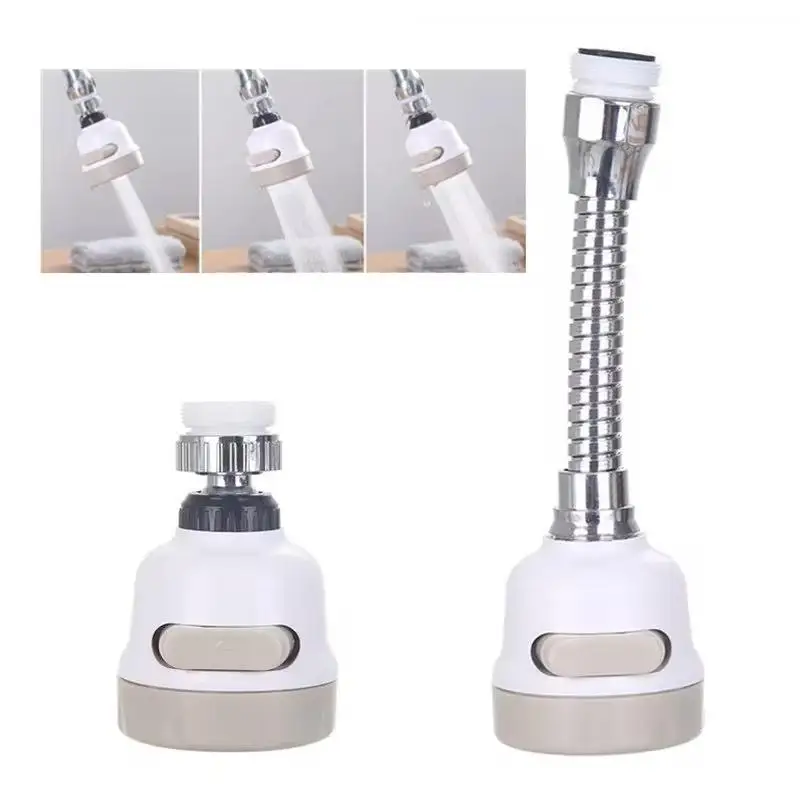 3 Modes Universal Kitchen Faucet Adapter 360 Rotation Faucet Filter Extenders Kitchen Gadgets Spray Water Saving Tap Nozzle