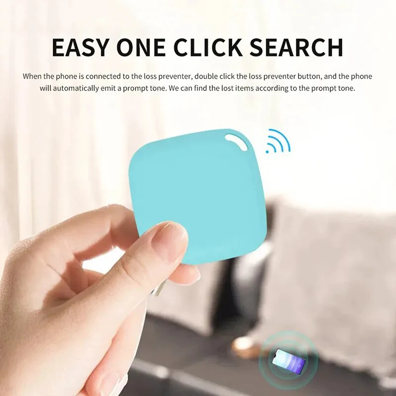 Mini GPS Tracking Device Tag Key Child Finder Car Pets Tracker Location Bluetooth Tracker Smart Tracker Vehicle Anti-lost Device - الصورة 4