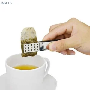 Tea Bag Clip Stainless Steel Thickened Lemon Tweezer Ice Sugar Barbecue Clip Home Kitchen Gadget Teaware Tong Squeezer Food Clip