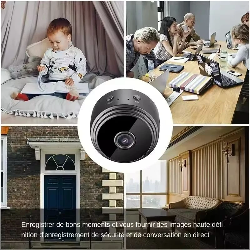 A9 Mini Camera WiFi Wireless Monitoring Security Protection Remote Monitor Camcorders Video Surveillance Smart Home - الصورة 5