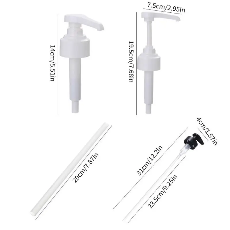 Kitchen Supplies Universal Tightly Seal Dispenser Pump W/Handle PP Tomato Sauce Oyster Press Pump Reusable Bottle Head Gadget - Image 5